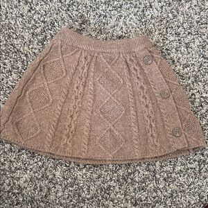 Zara Kids Size 4-5 years Cable Knit Skirt